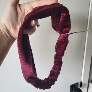 Univerasal Thread Ribbed Velvet Head Wrap